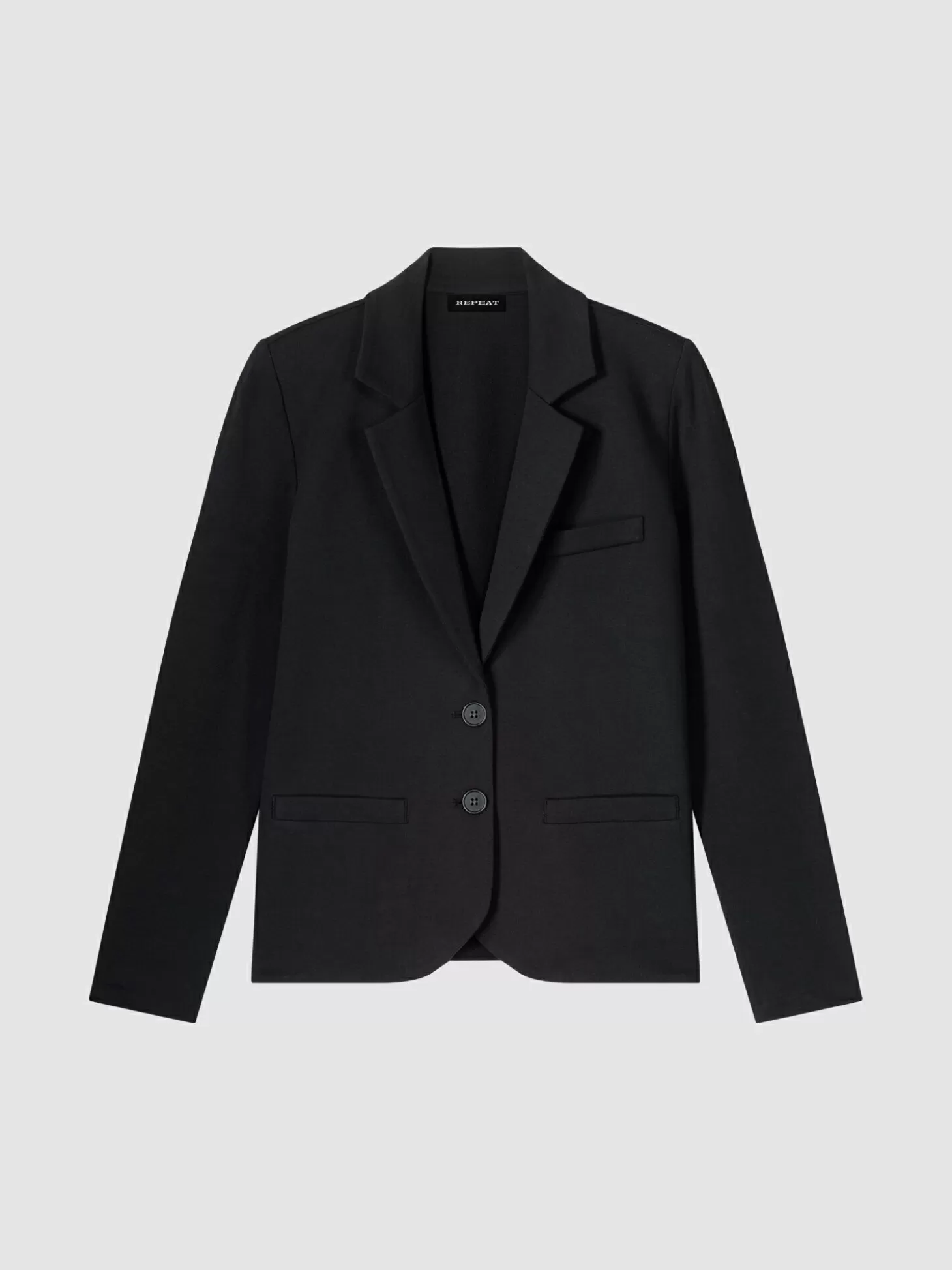 REPEAT cashmere Blazer En Sweat Black Cheap