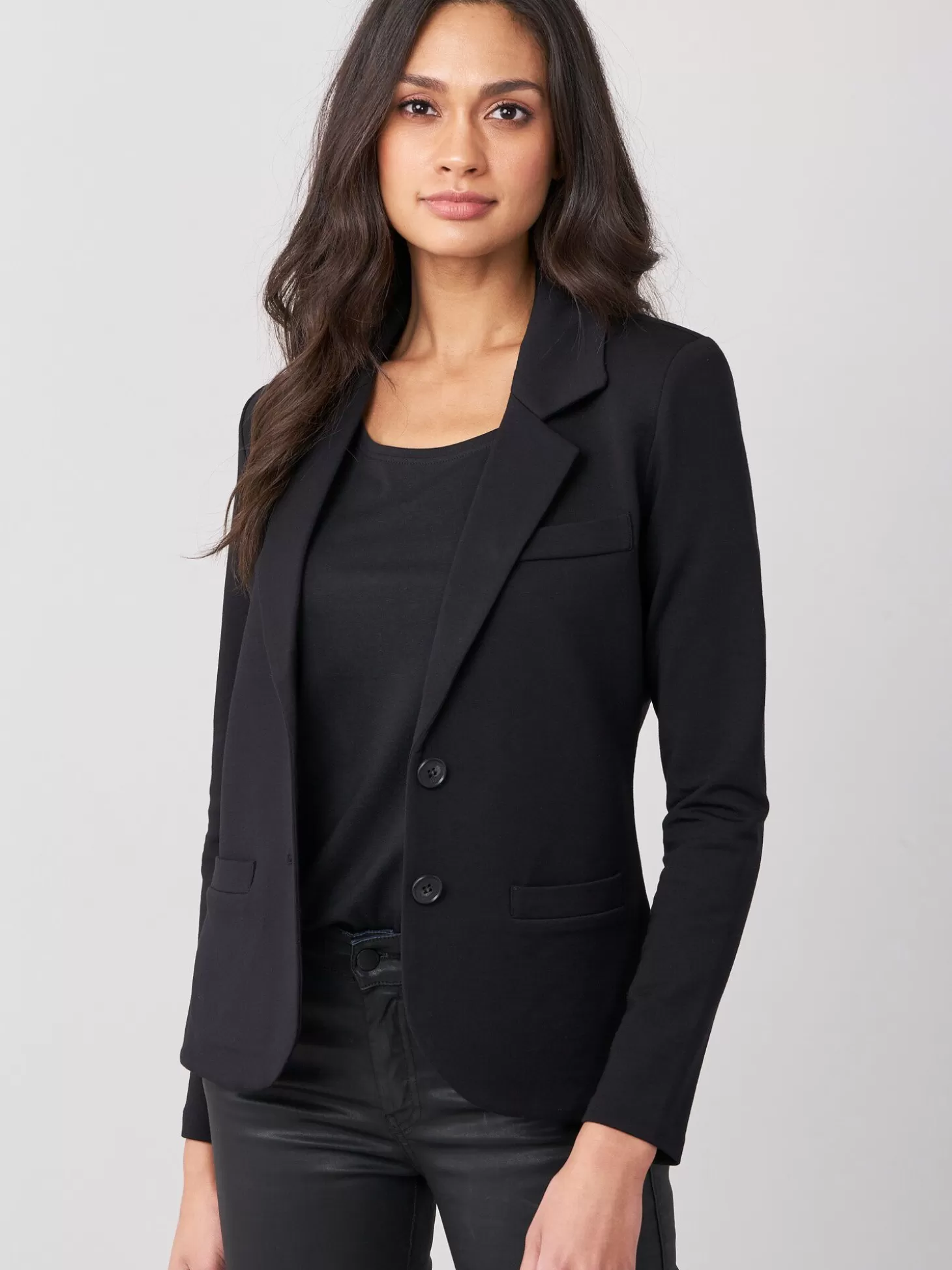 REPEAT cashmere Blazer En Sweat Black Cheap