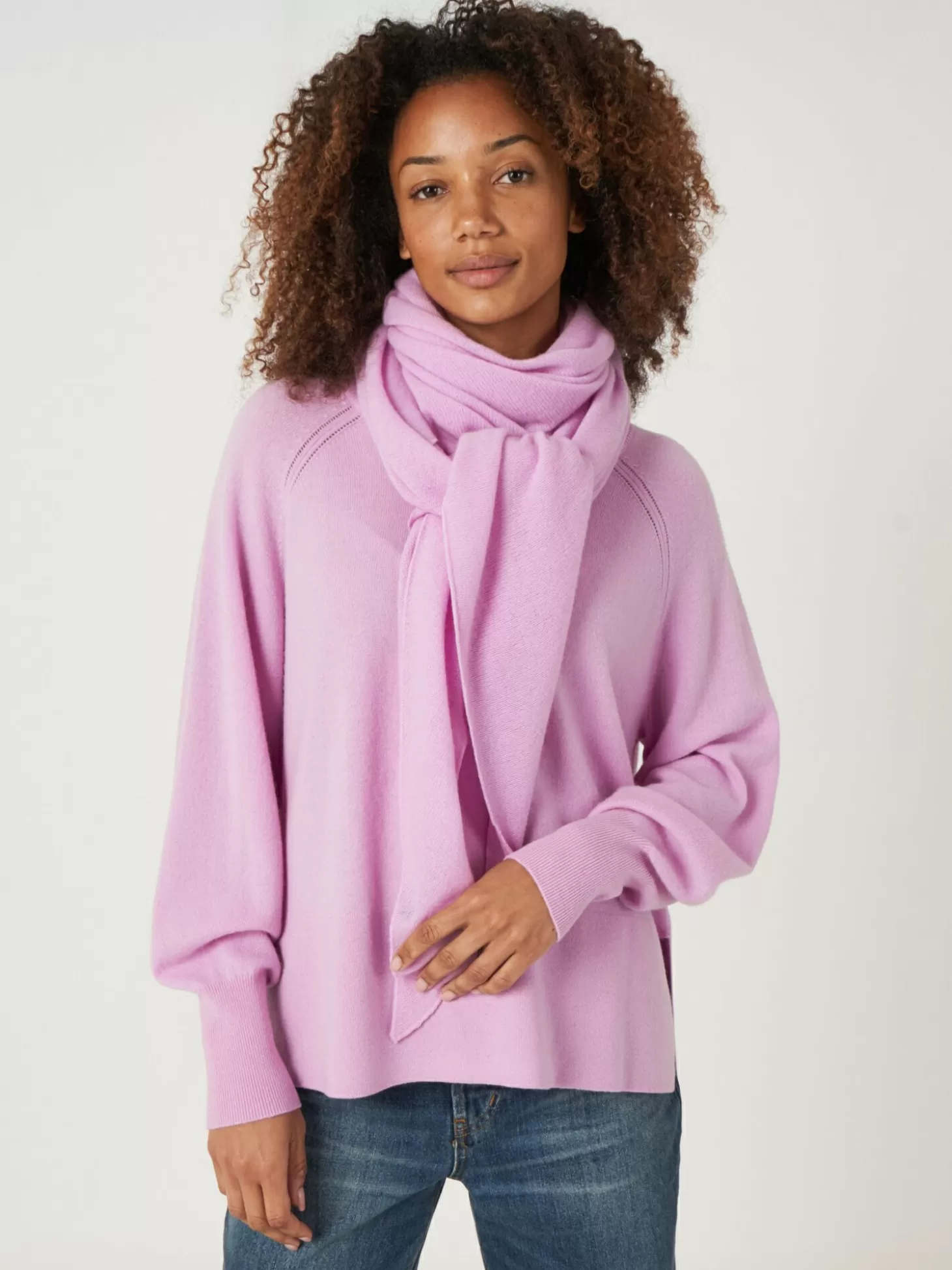 REPEAT cashmere Chale Triangulaire En Cachemire Biologique Candy Sale