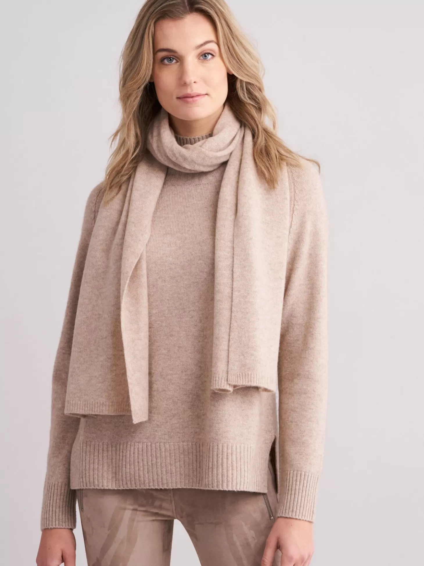 REPEAT cashmere Echarpe En Cachemire Classique Sand Best