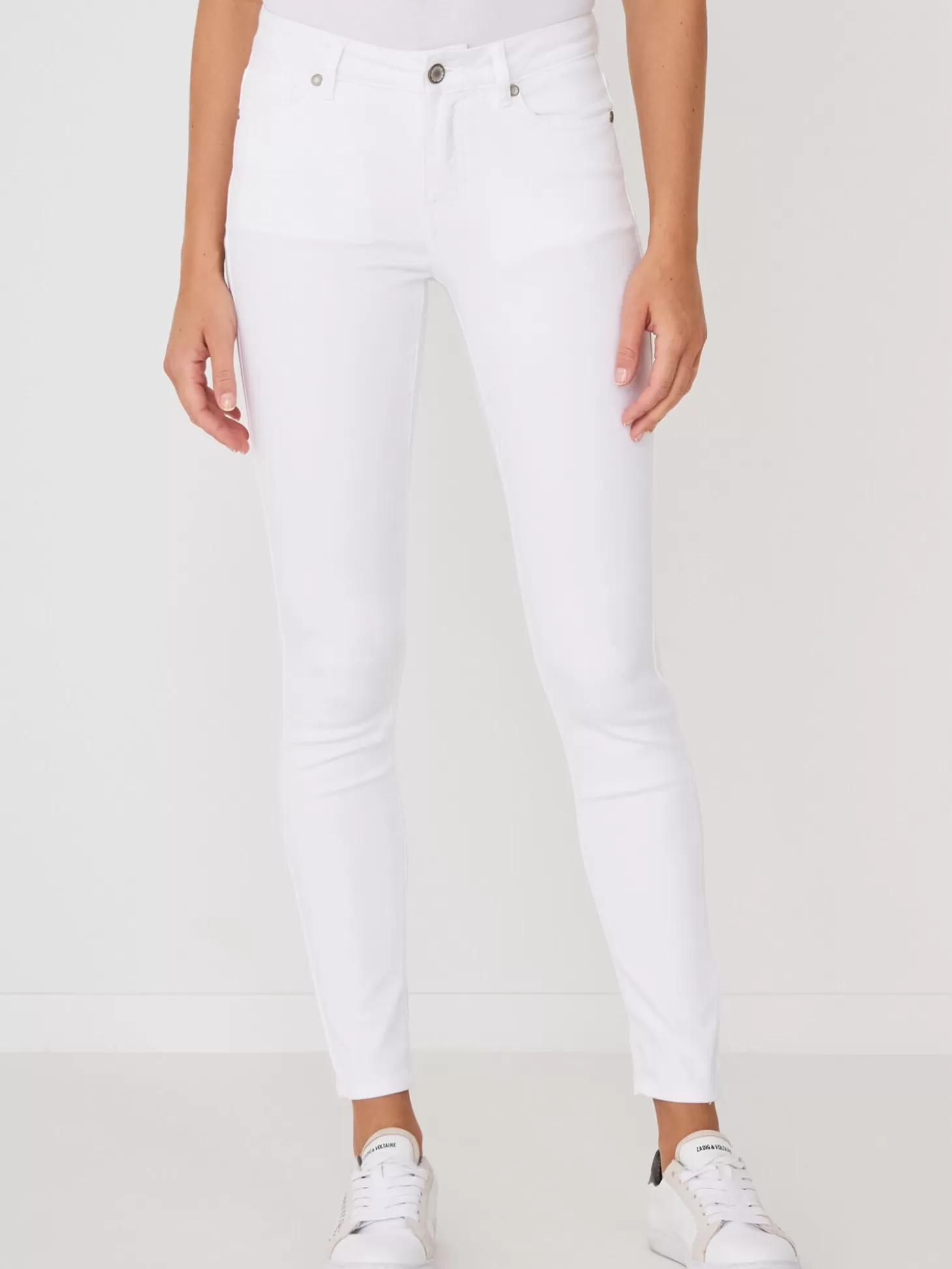 REPEAT cashmere Jean Coupe Droite White Cheap