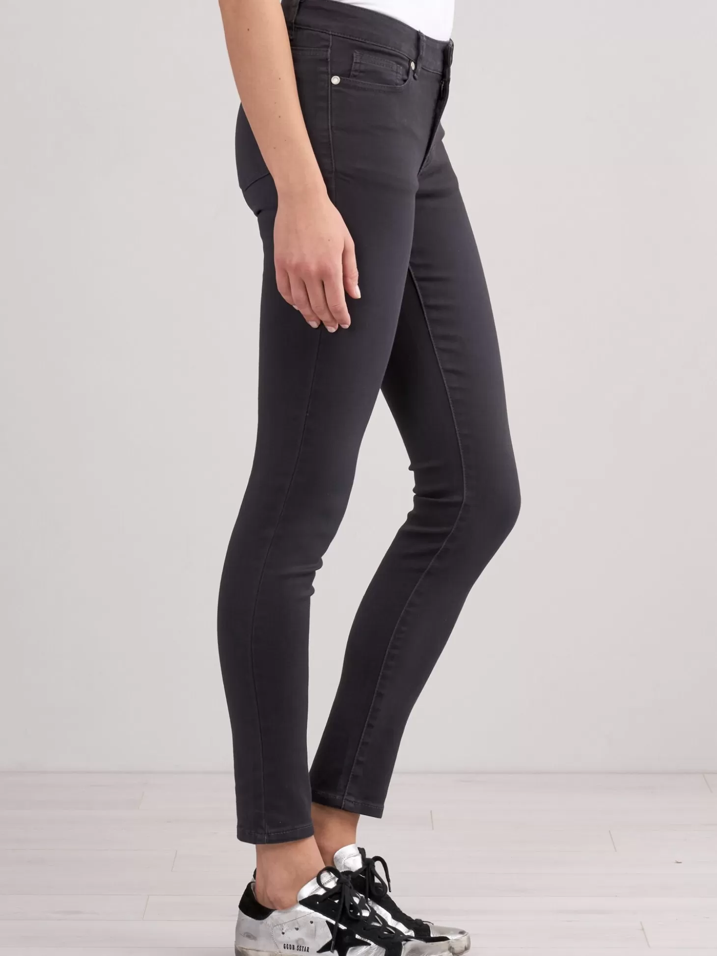 REPEAT cashmere Jean Coupe Droite Dark Grey Clearance