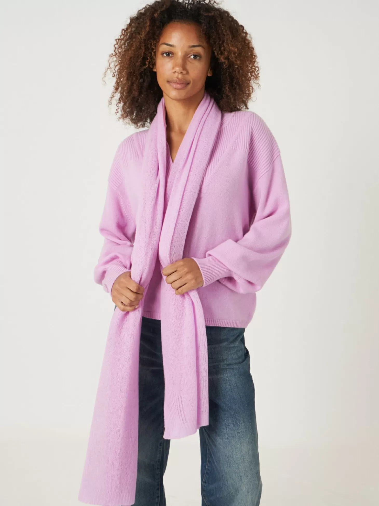 REPEAT cashmere Large Echarpe En Cachemire Biologique Candy Cheap