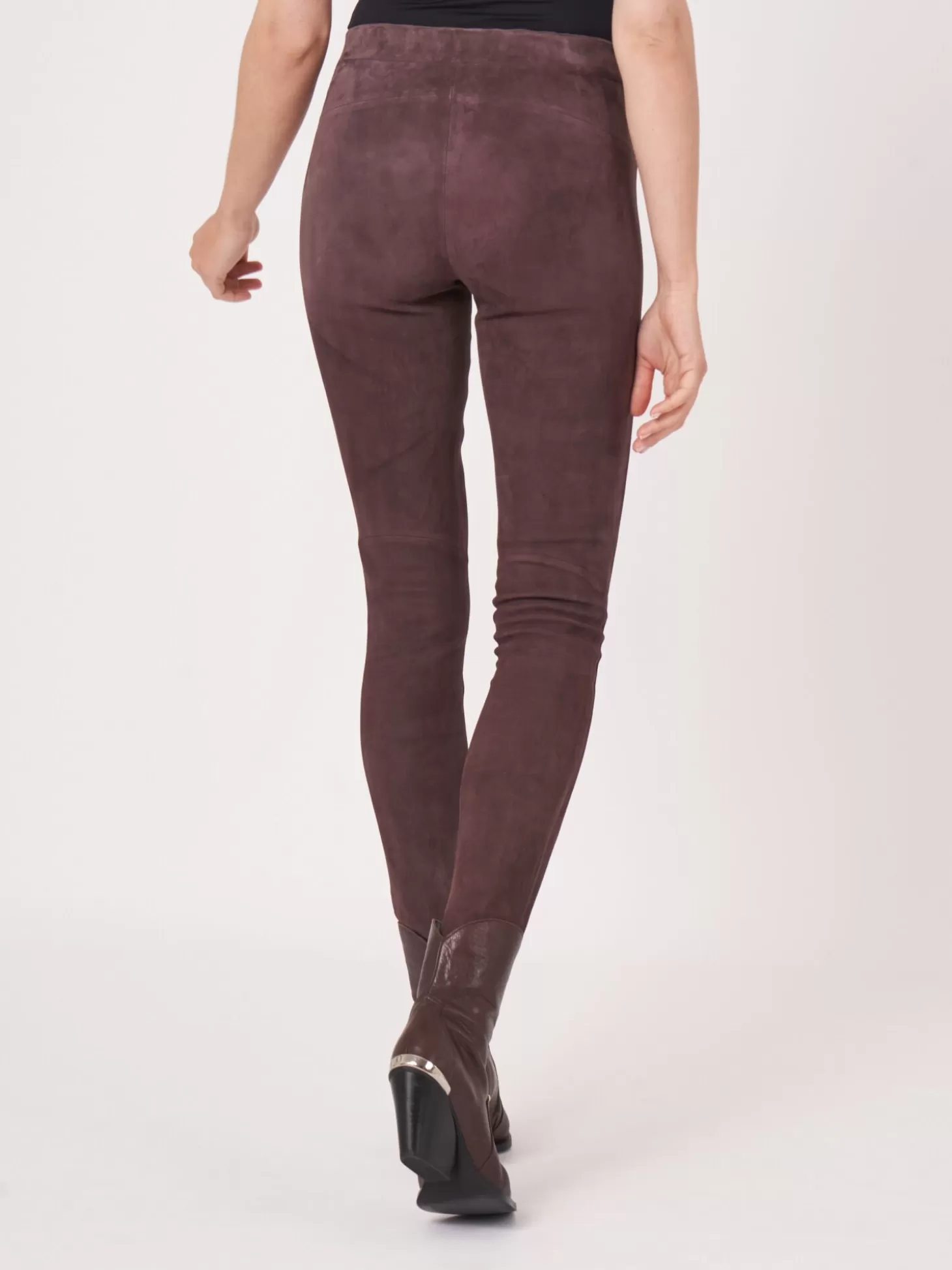 REPEAT cashmere Leggings En Daim Null Outlet