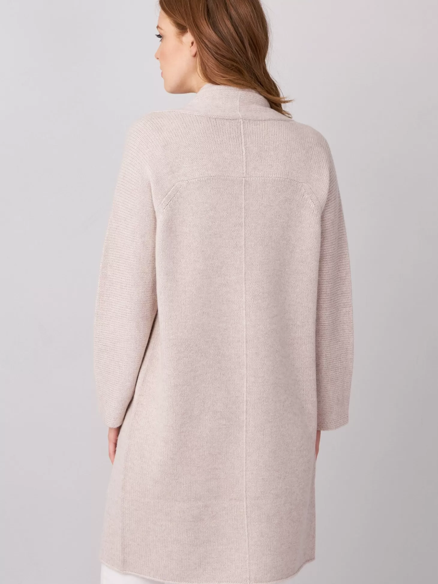 REPEAT cashmere Luxueux Cardigan En Cachemire Biologique A Grosse Maille Beige Online