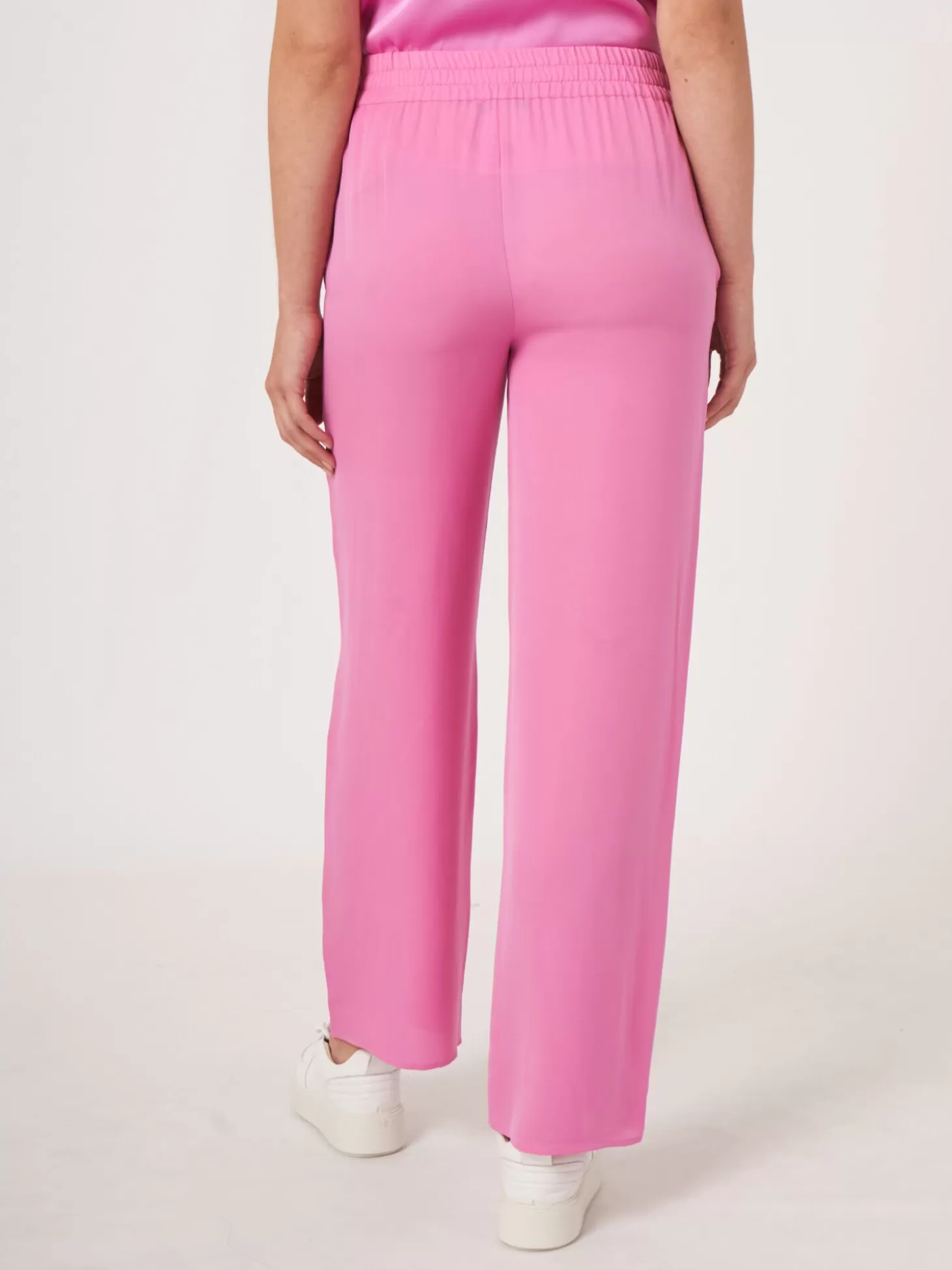 REPEAT cashmere Pantalon Ample En Soie Blossom Cheap