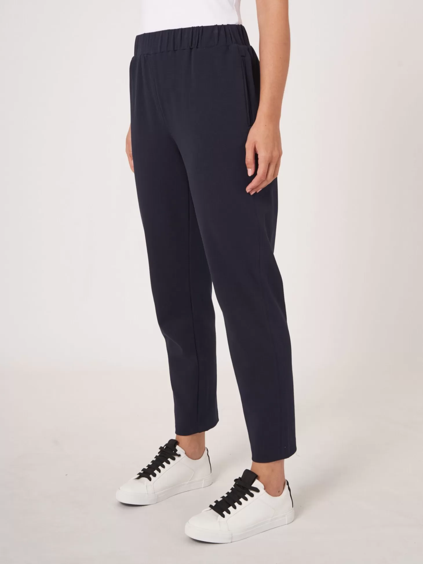 REPEAT cashmere Pantalon De Survetement En Coton Melange Navy Clearance