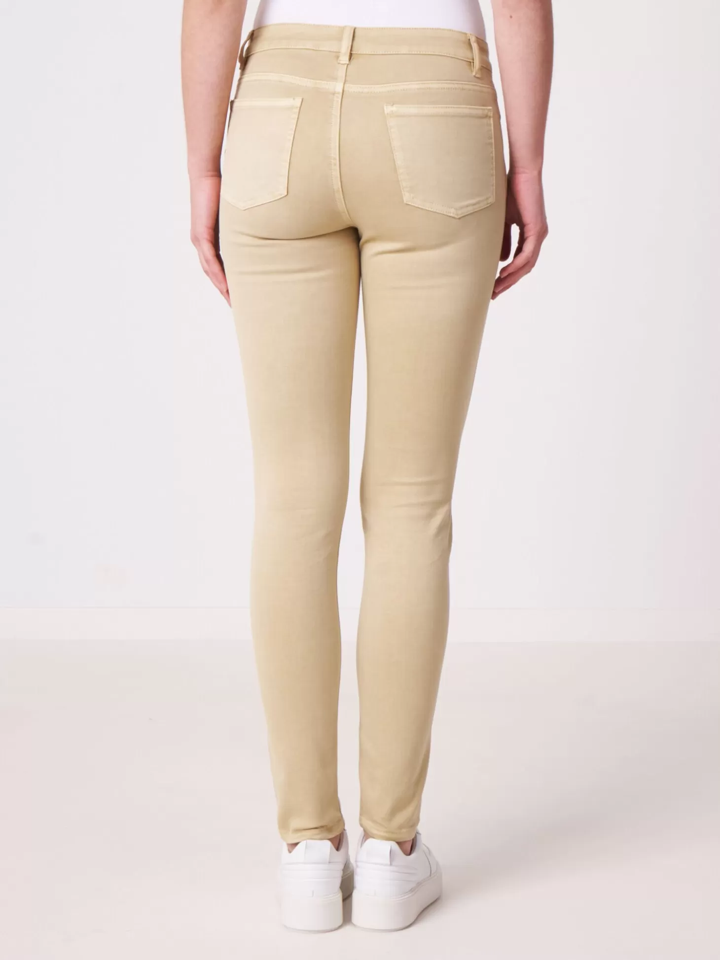 REPEAT cashmere Pantalon Skinny Pour Femme Mustard Shop