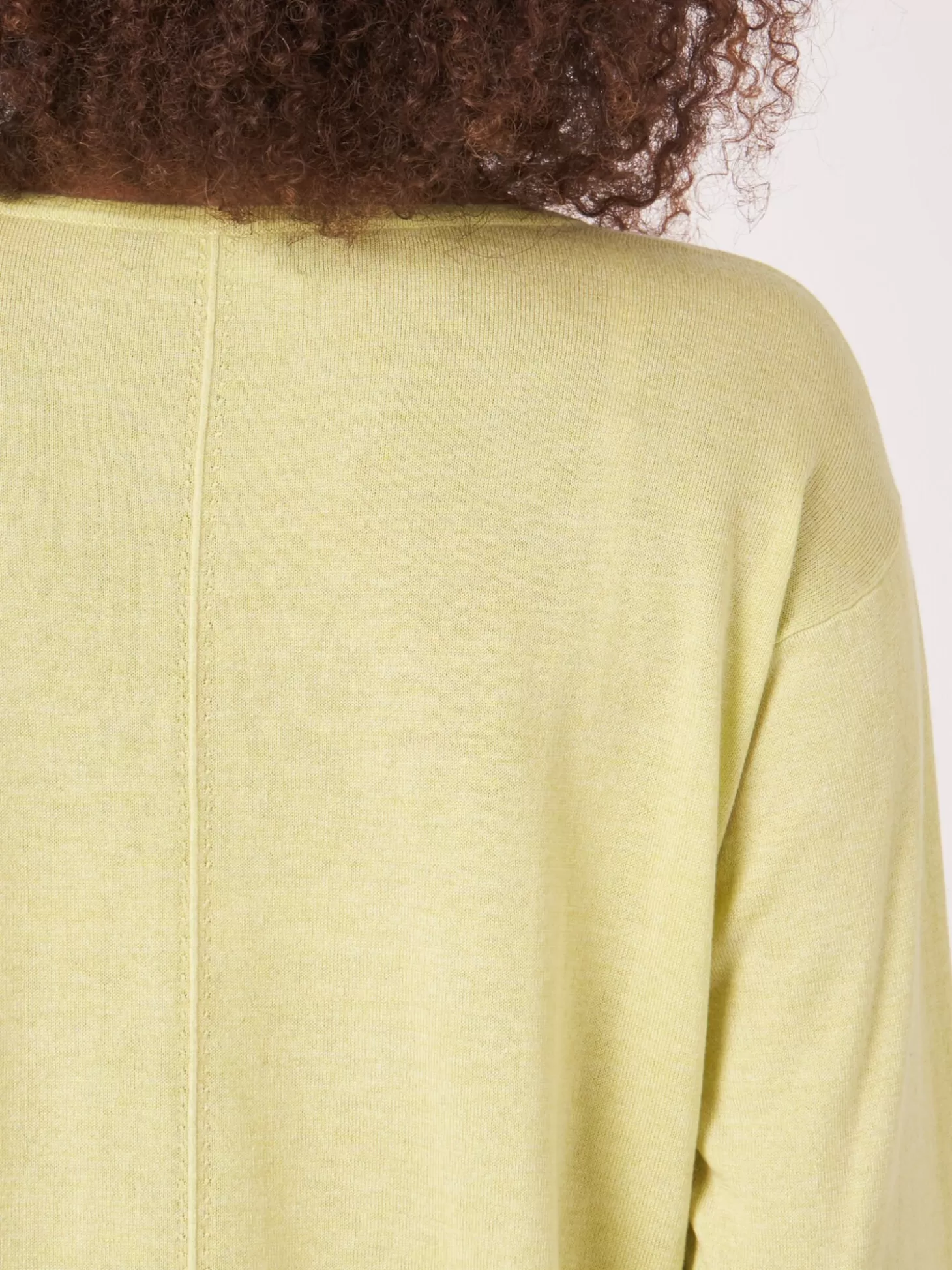 REPEAT cashmere Pull A Col En V En Cachemire Et Soie Melanges Soda Store