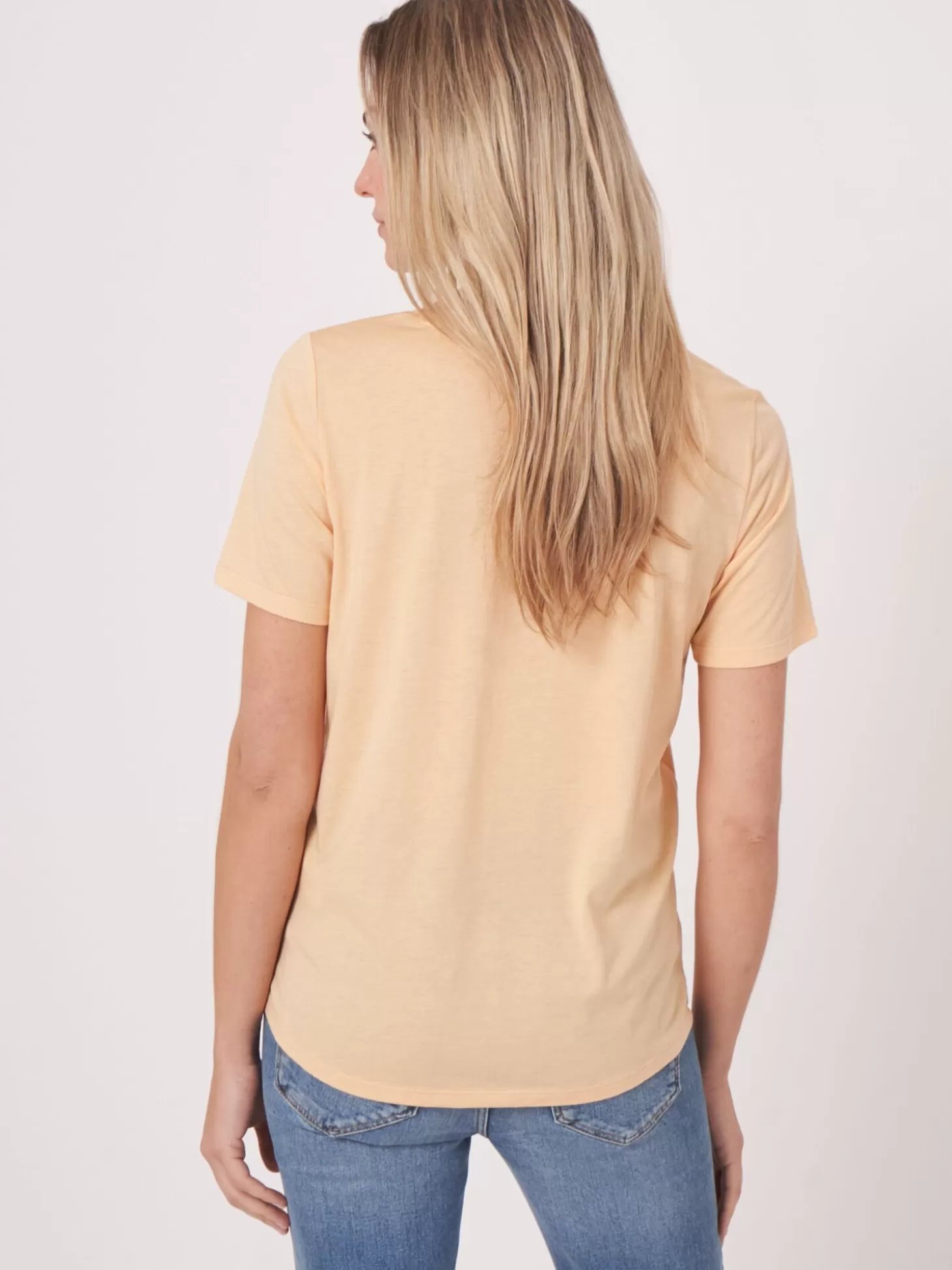 REPEAT cashmere T-Shirt Basique Pour Femme Glow Online